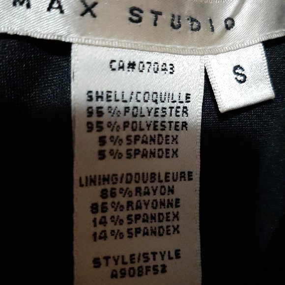 Max Studio Black Dress. - Picture 4 of 7